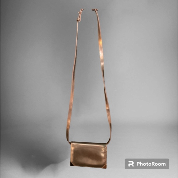 ALEXANDER WANG Prisma BikerMetallic Rose Gold Crossbody - Picture 6 of 16